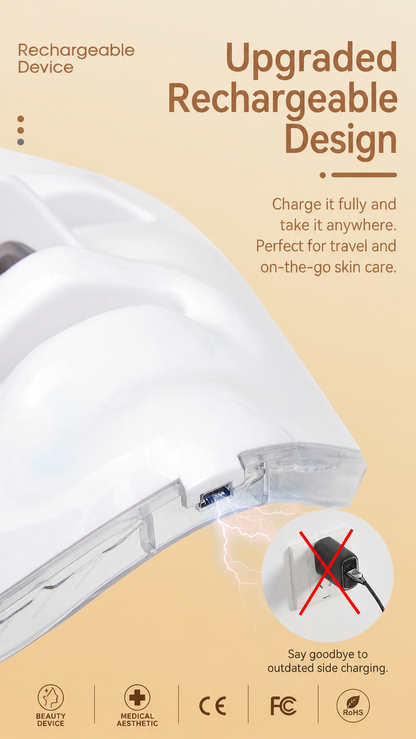 ✨ Ultimate 7-Color LED Light Therapy Face Mask – Salon-Level Glow at Home & On the Go