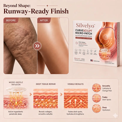 Silvelyo™ CurveSculpt Micro-Patch – Your At-Home Butt Lift Secret 🍑