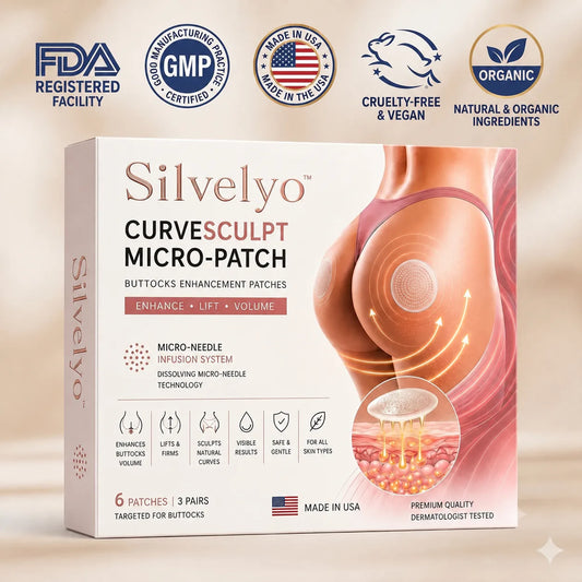 Silvelyo™ CurveSculpt Micro-Patch – Your At-Home Butt Lift Secret 🍑