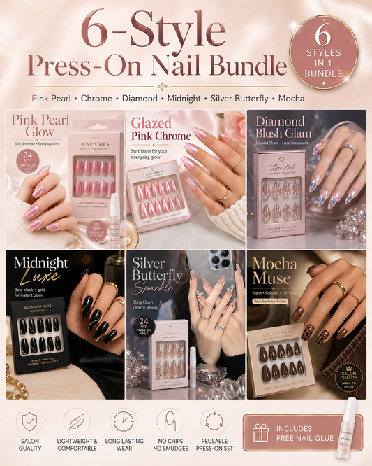 Luxury Press-On Nails for Every Mood & Moment ✨
