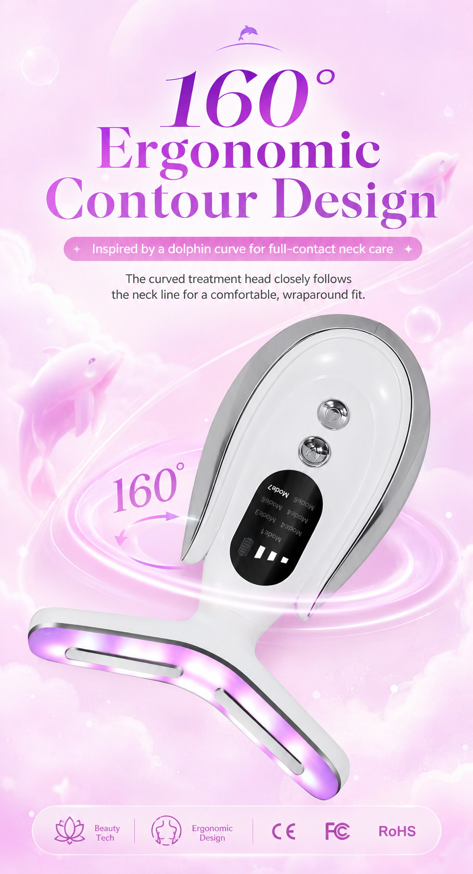 ✨ ✨ 7-Day Youth Revival Facial Sculpting Device | Advanced Microcurrent + Heat Therapy Beauty Technology for Firmer, Smoother & Radiant-Looking Skin