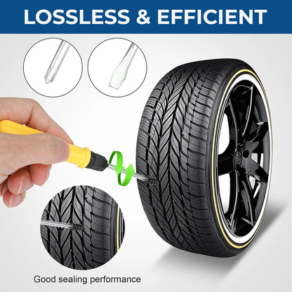 🔥 Last Day 50% OFF 🔥 60PCS Self-Sealing Tire Repair Rubber Nails Kit with 2 Sizes