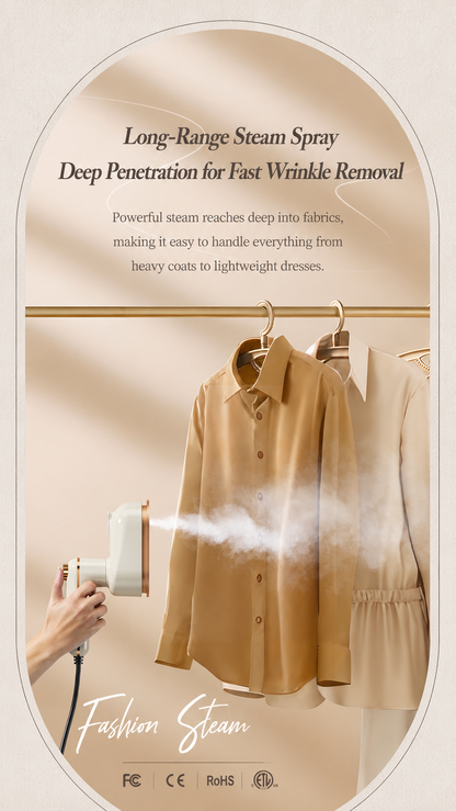 🥳2026 HOT SALE🥳💄✨ 50% OFF! “2-in-1 Portable Steam Iron for Busy People”