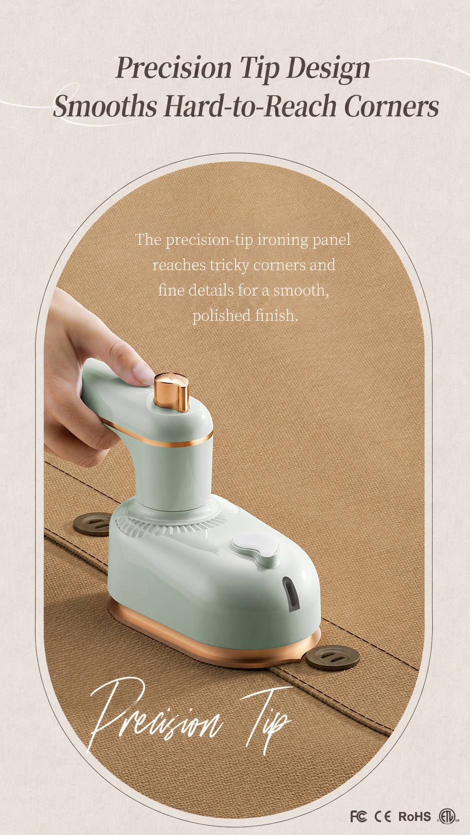 🥳2026 HOT SALE🥳💄✨ 50% OFF! “2-in-1 Portable Steam Iron for Busy People”