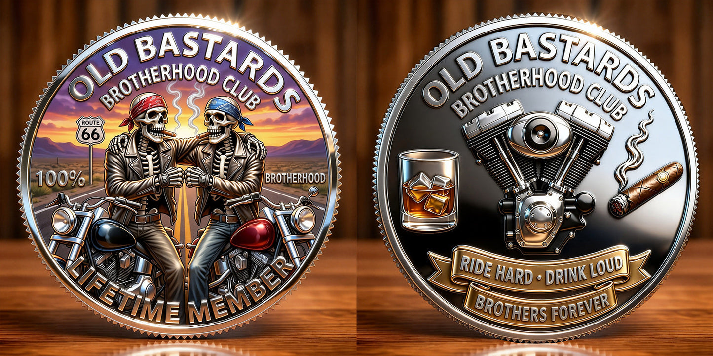 🏍️Last Day 60% OFF - Brotherhood Ride Medal