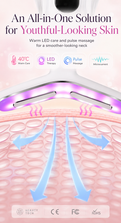 ✨ ✨ 7-Day Youth Revival Facial Sculpting Device | Advanced Microcurrent + Heat Therapy Beauty Technology for Firmer, Smoother & Radiant-Looking Skin