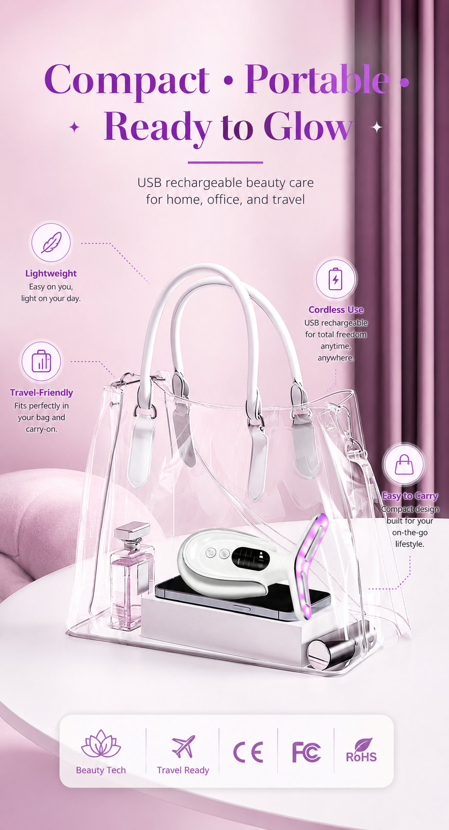 ✨ ✨ 7-Day Youth Revival Facial Sculpting Device | Advanced Microcurrent + Heat Therapy Beauty Technology for Firmer, Smoother & Radiant-Looking Skin