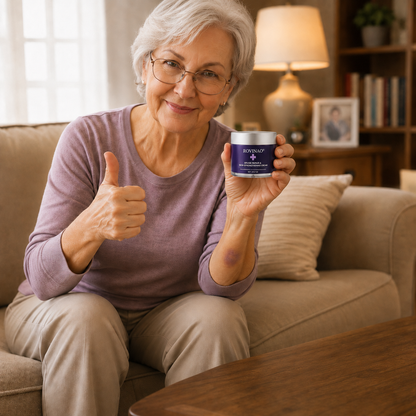 💥 150K+ Sold | ROVINAO® Bruise Repair Cream – Bruise Rescue & Skin Strengthening Cream — For Bruising, Puffiness & Fragile-Looking Skin