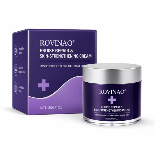 💥 150K+ Sold | ROVINAO® Bruise Repair Cream – Bruise Rescue & Skin Strengthening Cream — For Bruising, Puffiness & Fragile-Looking Skin