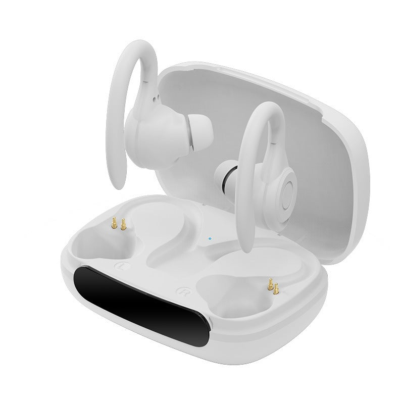 🔥 Today Only: 🔥 New Bluetooth 5.3 Sport Earbuds – Secure Ear Hook, Deep Bass & 220H Charging Case