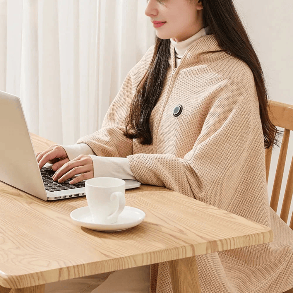 TopSpire®🔥 Christmas Sale — 50% OFF! ❄️ Stay Warm All Winter — Portable Electric Heated Blanket Shawl