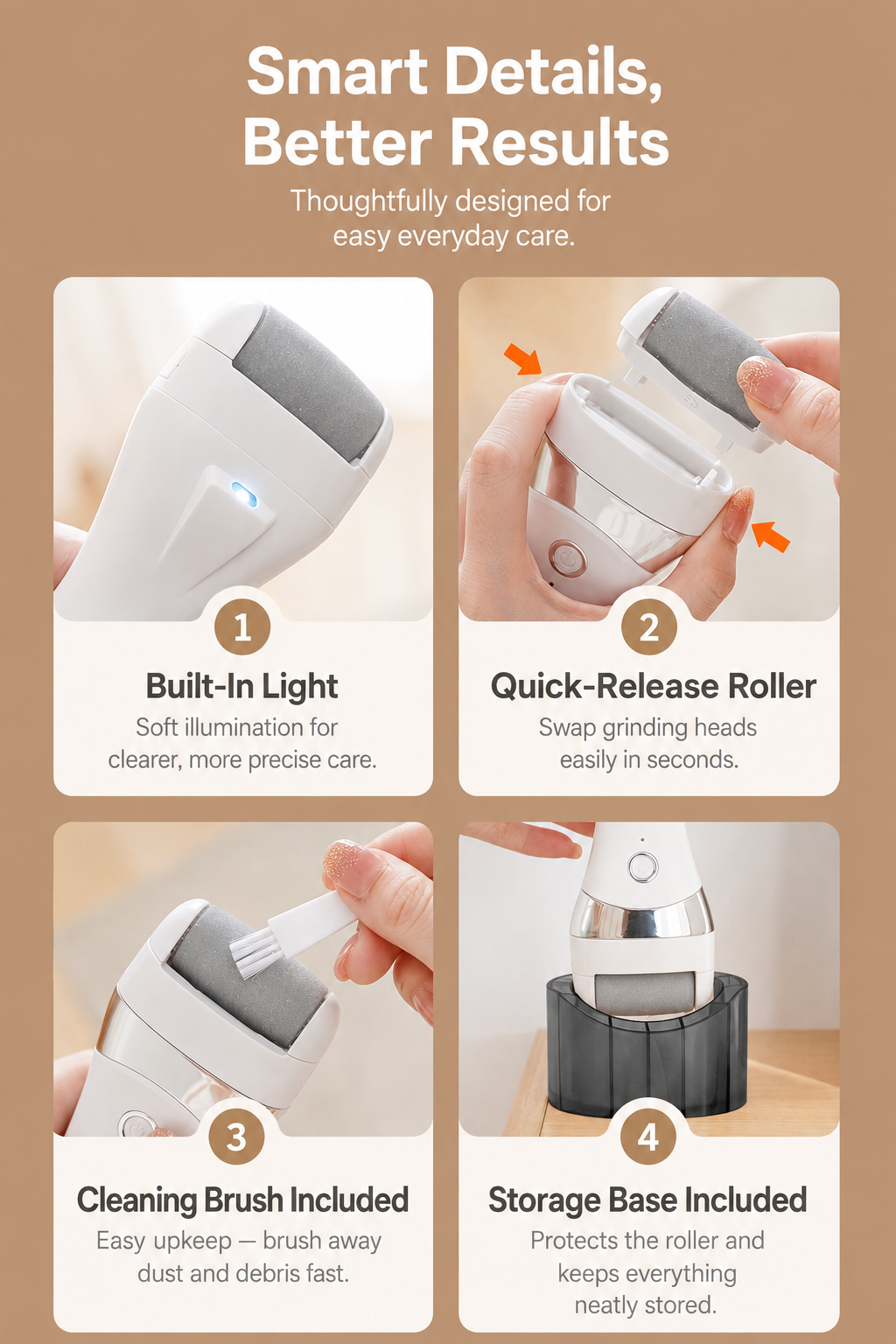 🔋LIMITED-TIME 50% OFF! Dead Skin & Callus Remover Pro™ – Effortlessly Remove Tough Calluses, Dead Skin & Rough Areas for Silky Smooth Hands & Feet