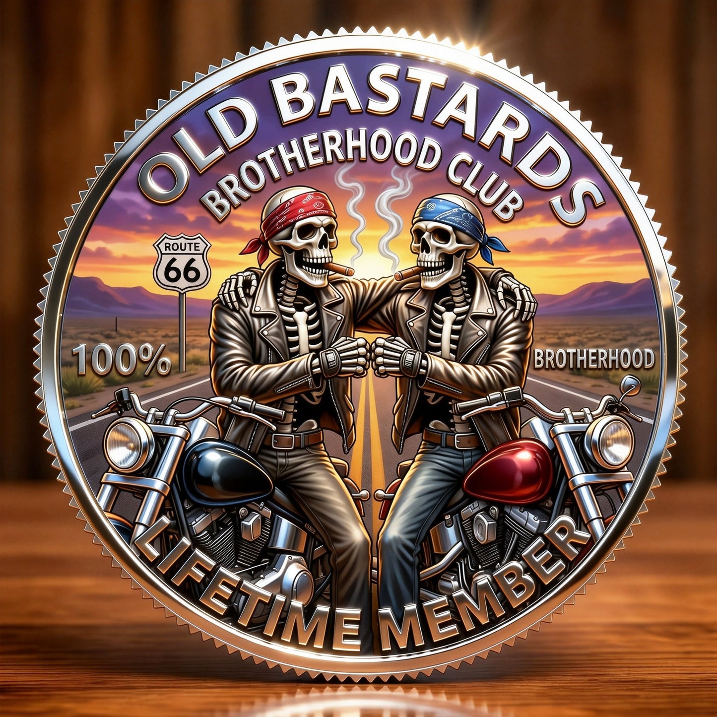 🏍️Last Day 60% OFF - Brotherhood Ride Medal