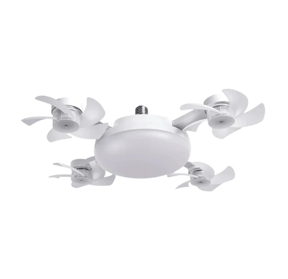 🚐 Selnivo™ 2-in-1 RV Ceiling Fan Light – E27 LED Cooling Fan with Remote for Quiet Small-Space Comfort