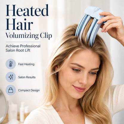 TopSpire® 🎉48K+ Sold 💇 Wireless Heated Volumizing Root Lift Clip, Portable Travel Hair Styling Tool for Flat Fine Hair