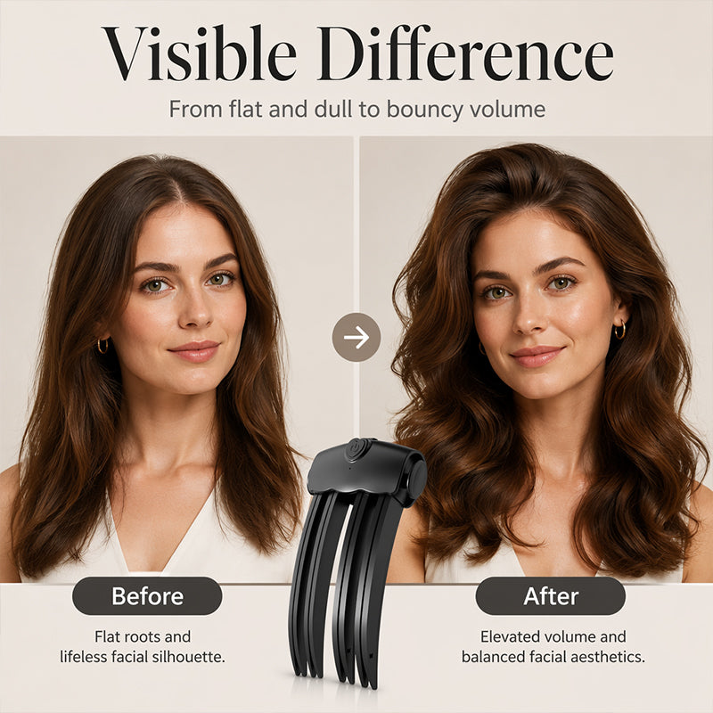 TopSpire® 🎉48K+ Sold 💇 Wireless Heated Volumizing Root Lift Clip, Portable Travel Hair Styling Tool for Flat Fine Hair