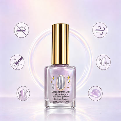 TopSpire® 📢📢50% OFF !! ⏰Lilac Glossy Mirror Nail Strengthener