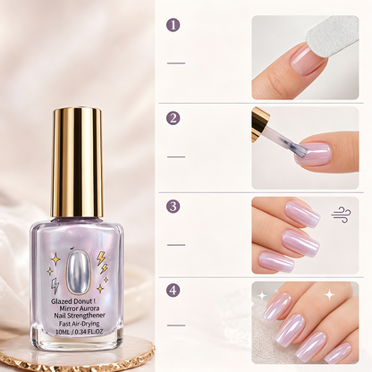 TopSpire® 📢📢50% OFF !! ⏰Lilac Glossy Mirror Nail Strengthener